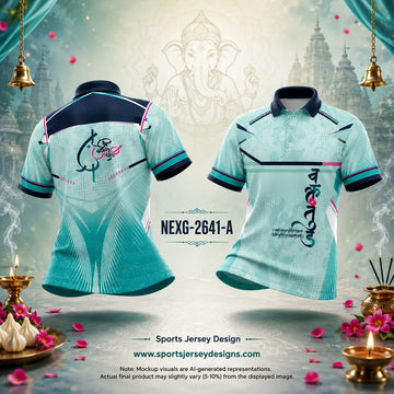 Vakratunda Ganpati Festival 2026 Sublimation Polo Jersey