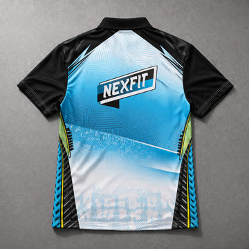 NEXFIT Cricket Jersey NEX-9034 Dry Fit Polyester Breathable Sports T-Shirt for Men