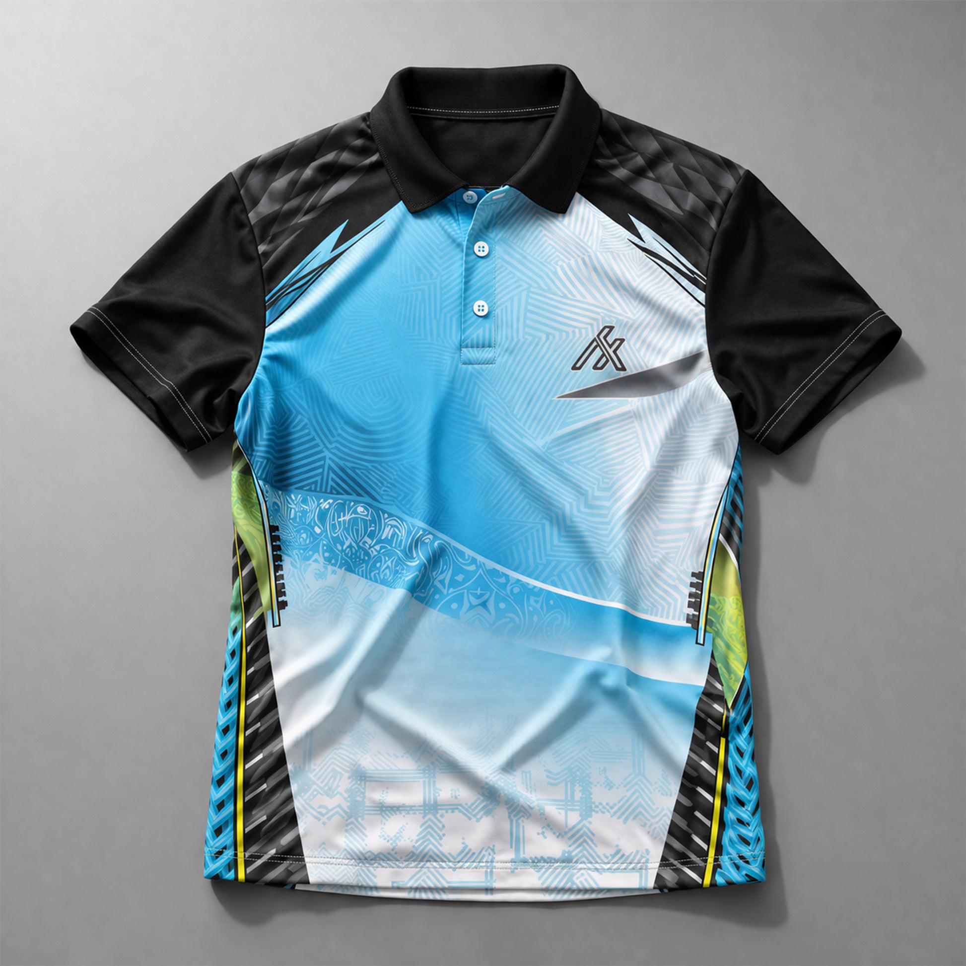 NEXFIT Cricket Jersey NEX-9034 Dry Fit Polyester Breathable Sports T-Shirt for Men - View 4