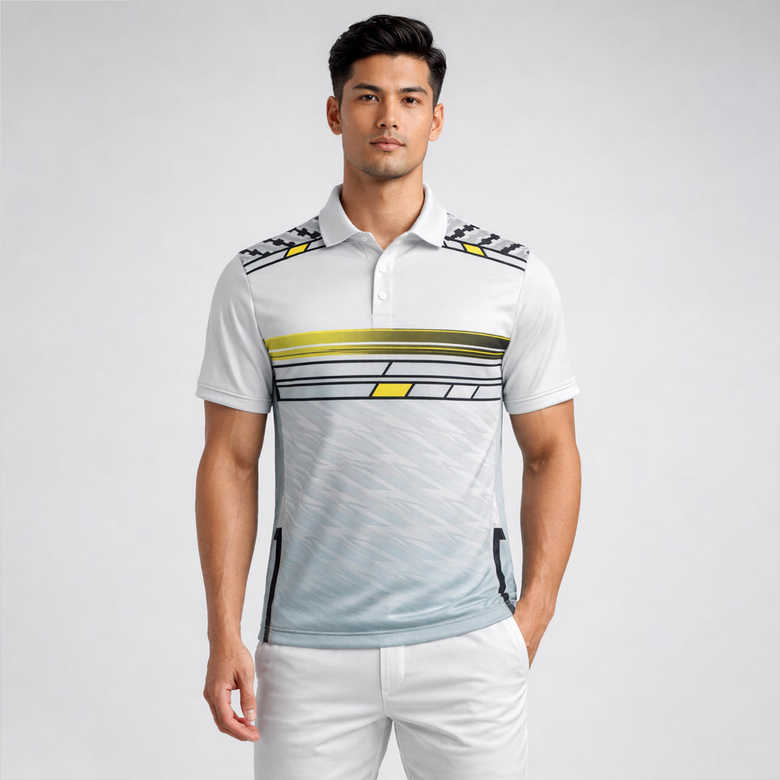 NEXFIT Cricket Jersey NEX-9035 Dry Fit Polyester Breathable Sports T-Shirt for Men