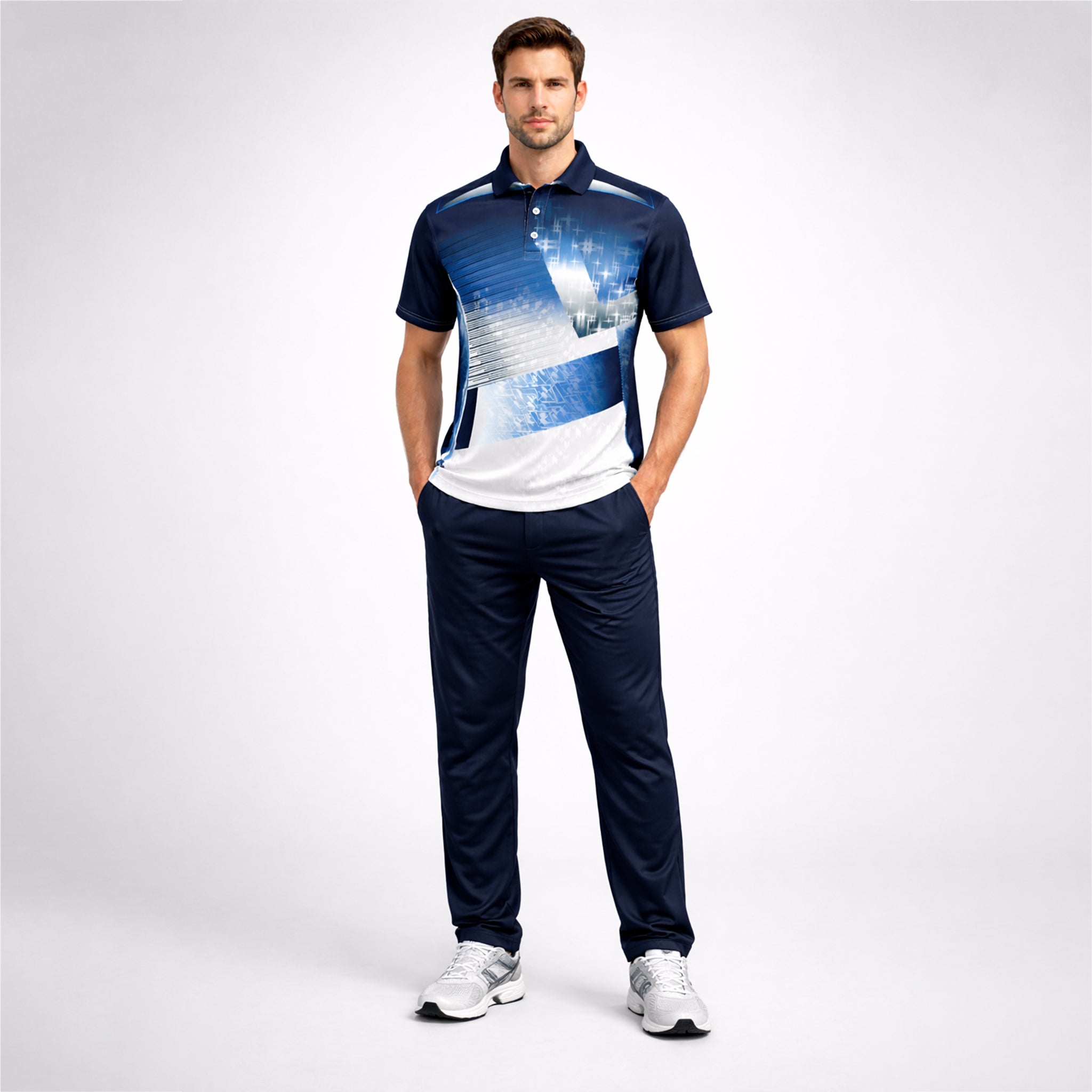 NEXFIT Cricket Jersey NEX-9033 Dry Fit Polyester Breathable Sports T-Shirt for Men - View 4