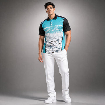 NEXFIT Cricket Jersey NEX-9032 Dry Fit Polyester Breathable Sports T-Shirt for Men