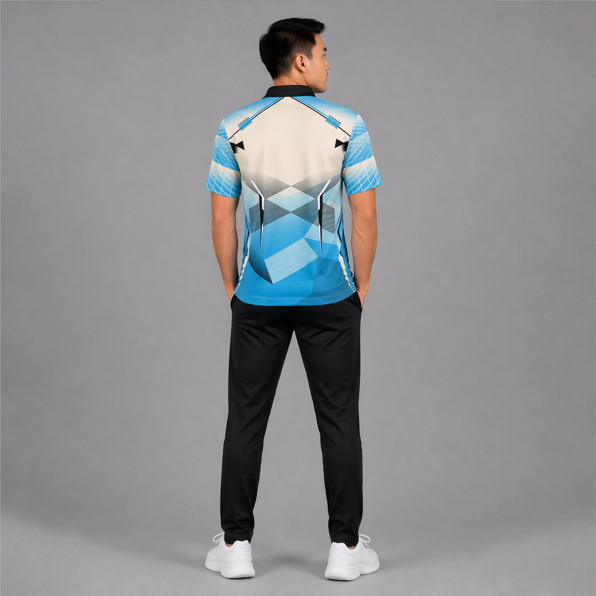 NEXFIT Cricket Jersey NEX-9031 Dry Fit Polyester Breathable Sports T-Shirt for Men - View 3