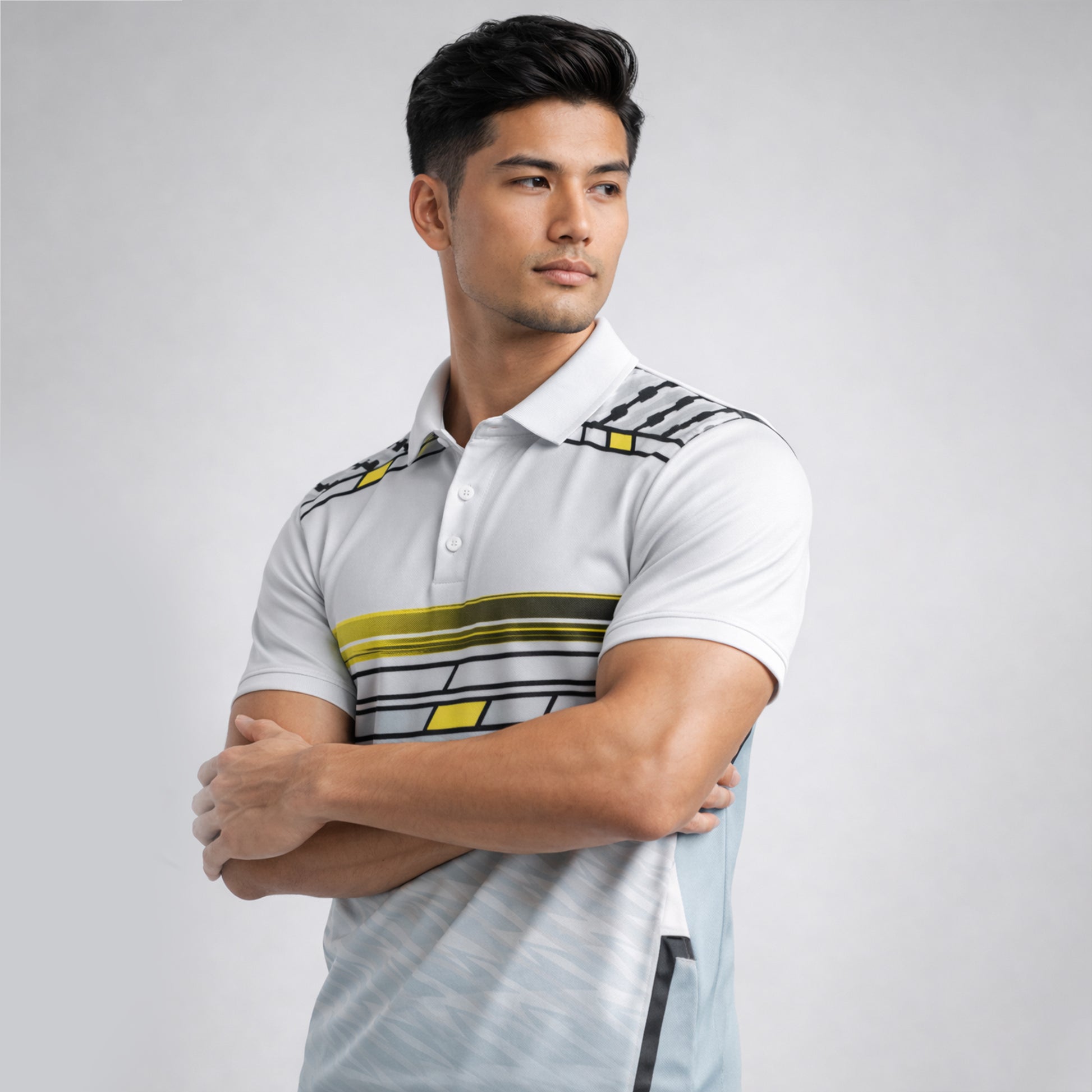NEXFIT Cricket Jersey NEX-9035 Dry Fit Polyester Breathable Sports T-Shirt for Men - View 4