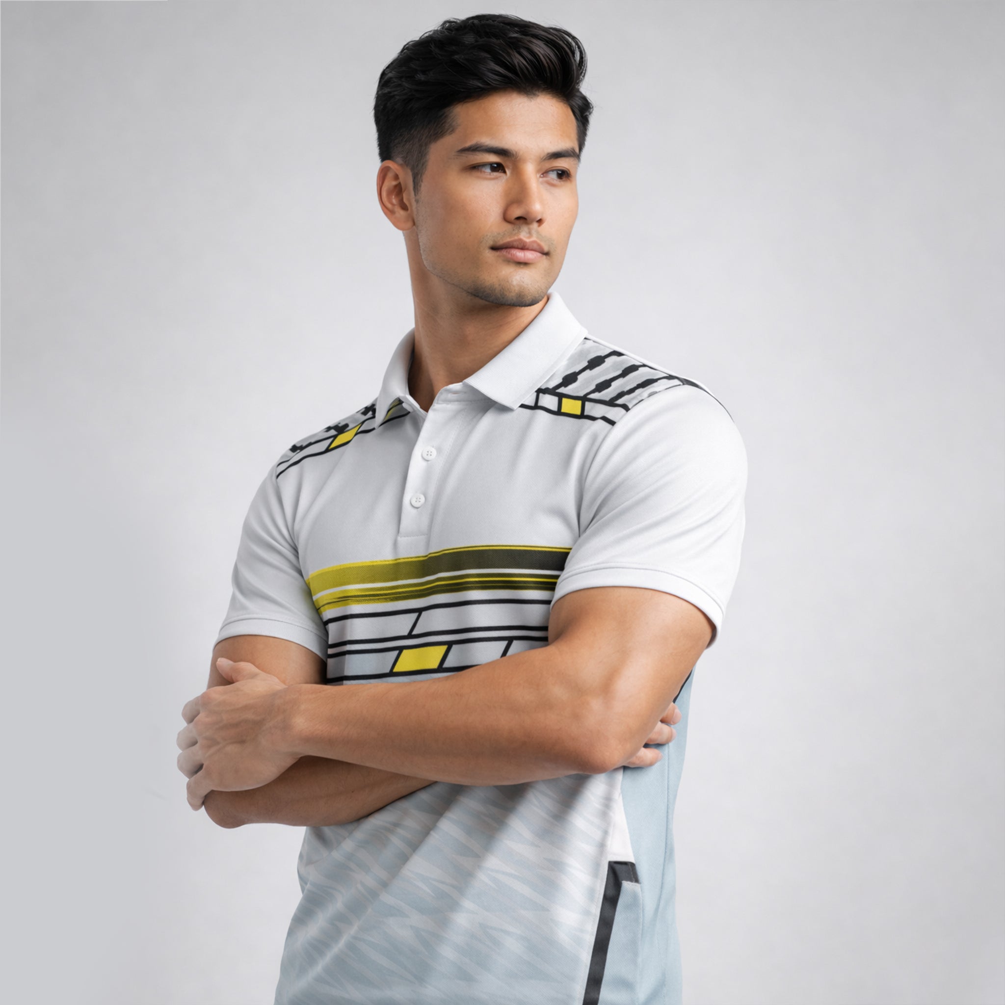 NEXFIT Cricket Jersey NEX-9035 Dry Fit Polyester Breathable Sports T-Shirt for Men - View 4